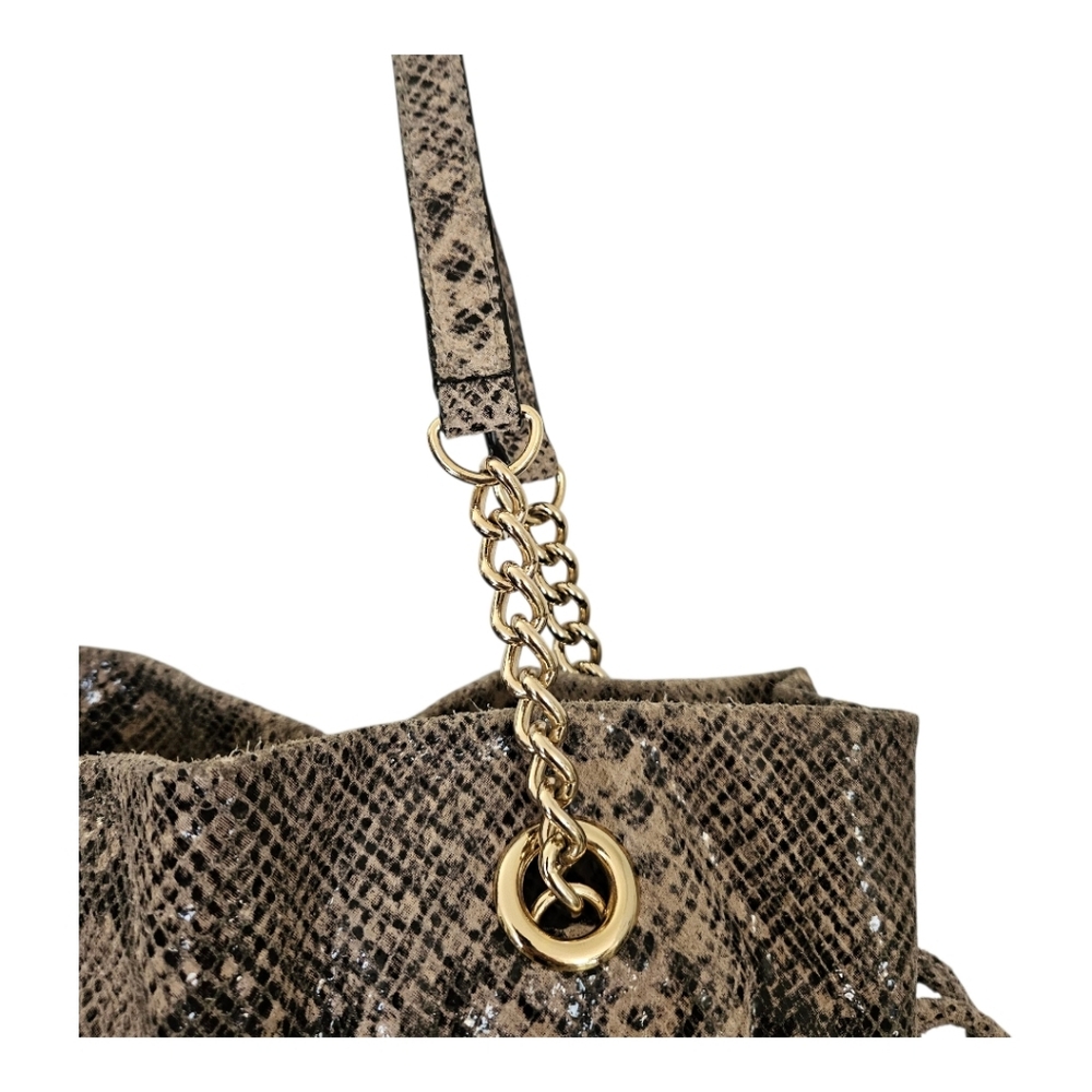 Michael Kors Python Snakeskin Tote Bag - Picture 4 of 15